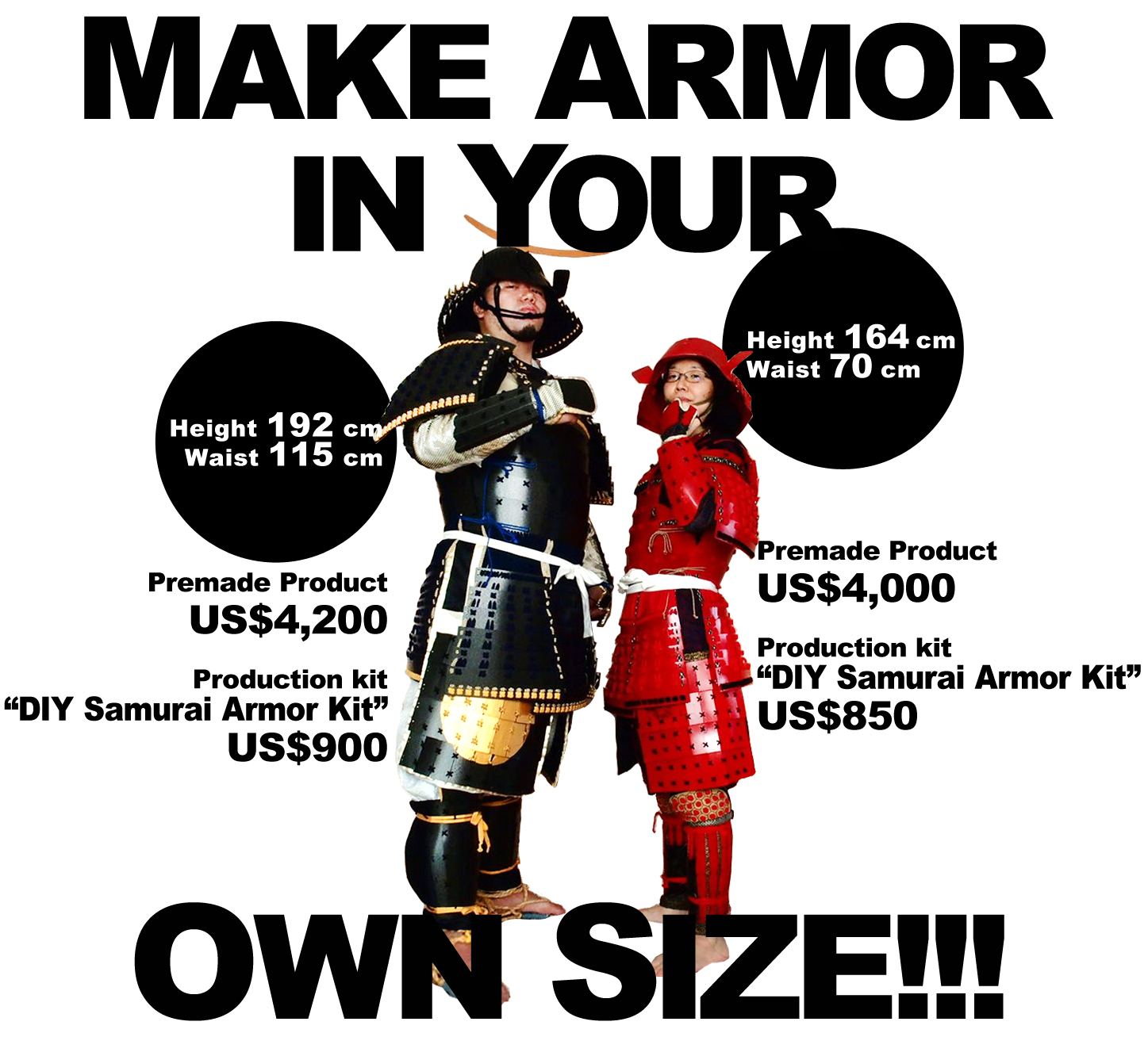 make armor in your own size