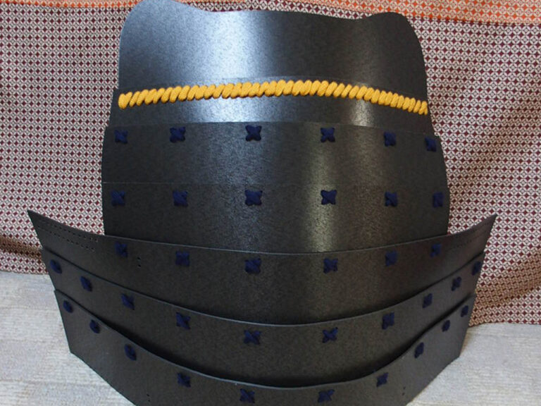 how to make samurai armor